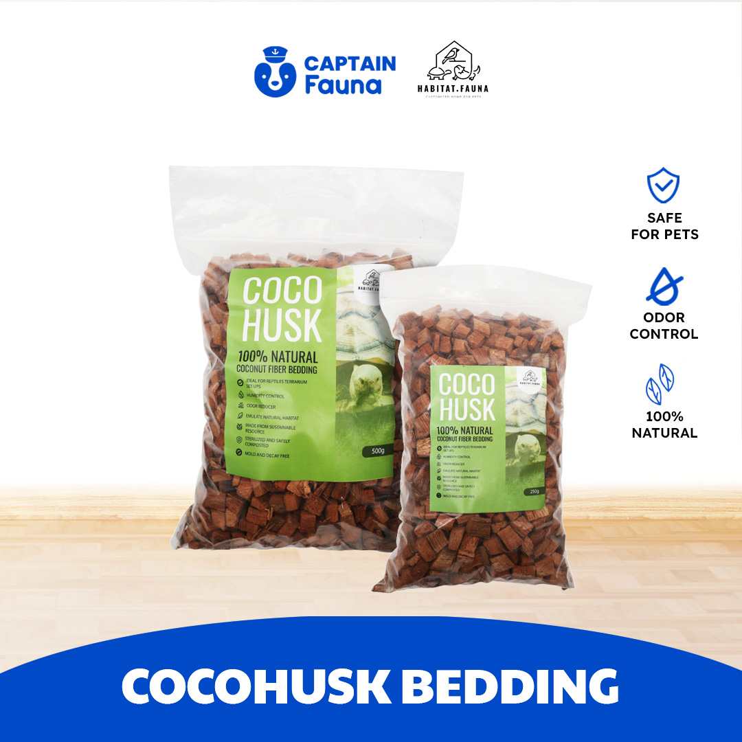 Coco Husk Alas Kandang Reptile Kura Darat